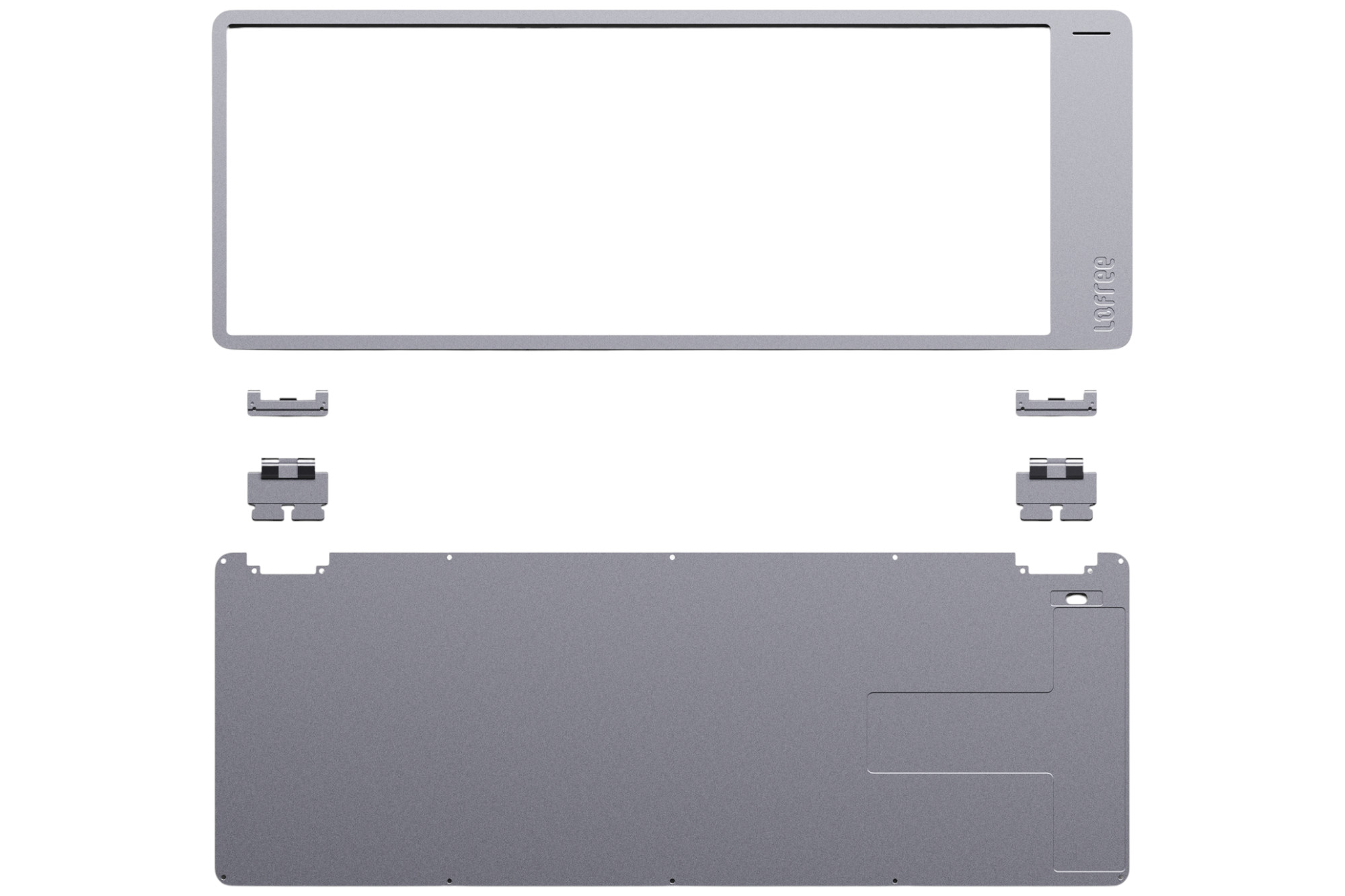 Lofree Space Gray Flow 2 84 Keyboard · Milktooth